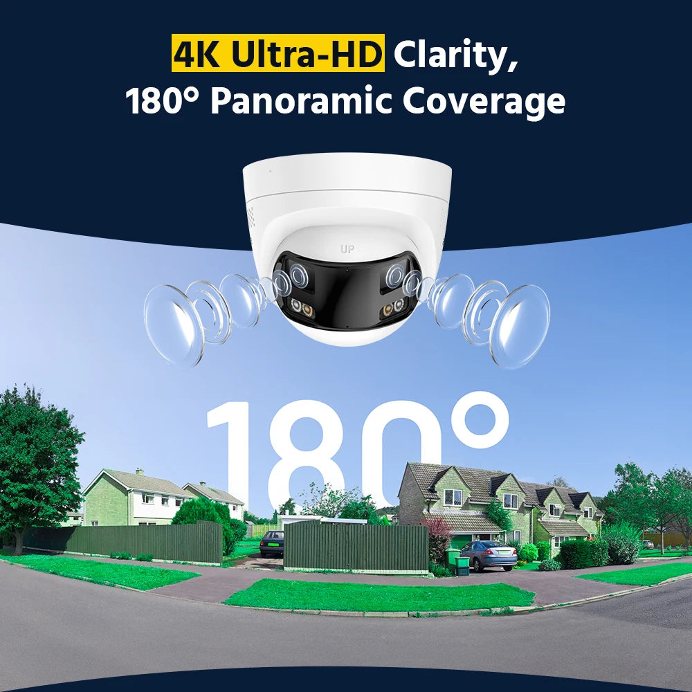 Annke FCD800 8MP Panoramic Dual Lens Outdoor IP Camera