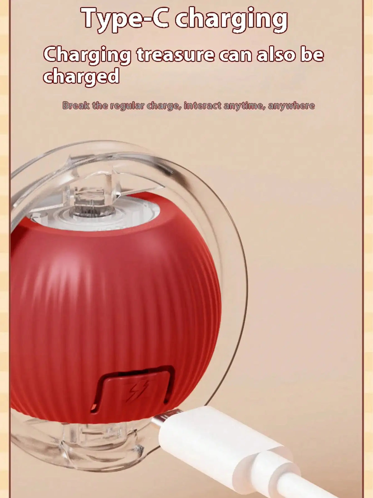 USB Rechargeable Electric Cat Ball Toy