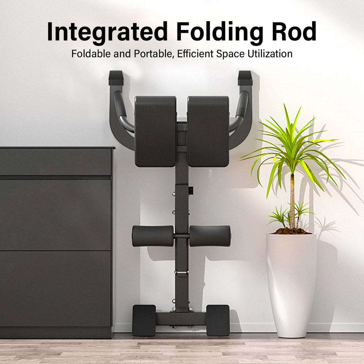Adjustable Roman Chair For Lower Back And Core Workouts