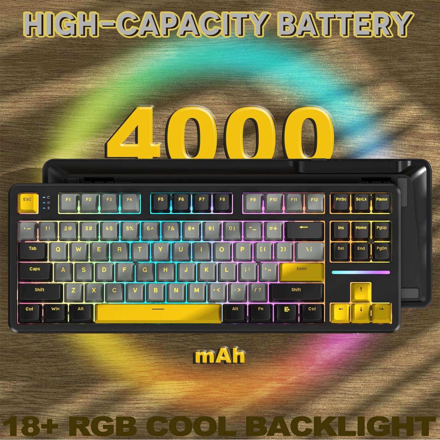 Attack Shark X87 Wireless Mechanical Gasket Keyboard