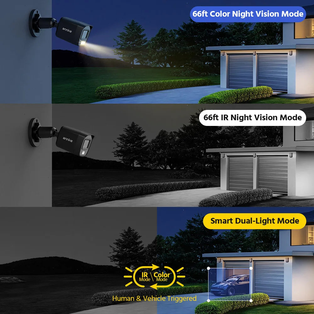 Annke 3K Lite Wired Security Camera System Outdoor