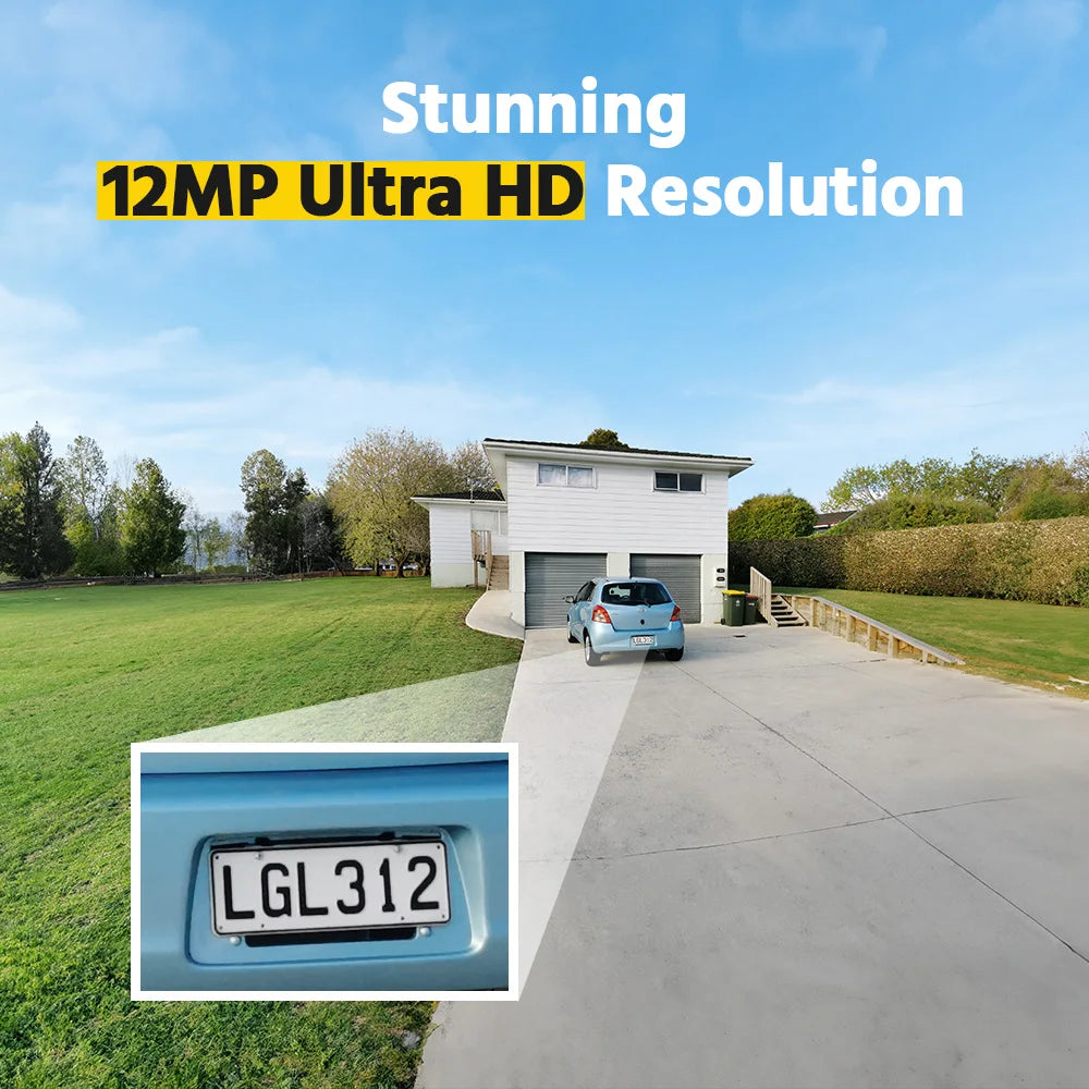 Annke Poe NVR Video Recorder H265 Surveillance System