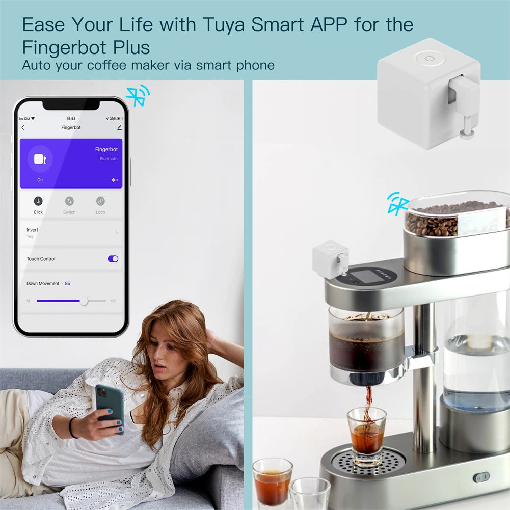 Moes Smart Bluetooth Fingerbot Voice Control Switch Pusher