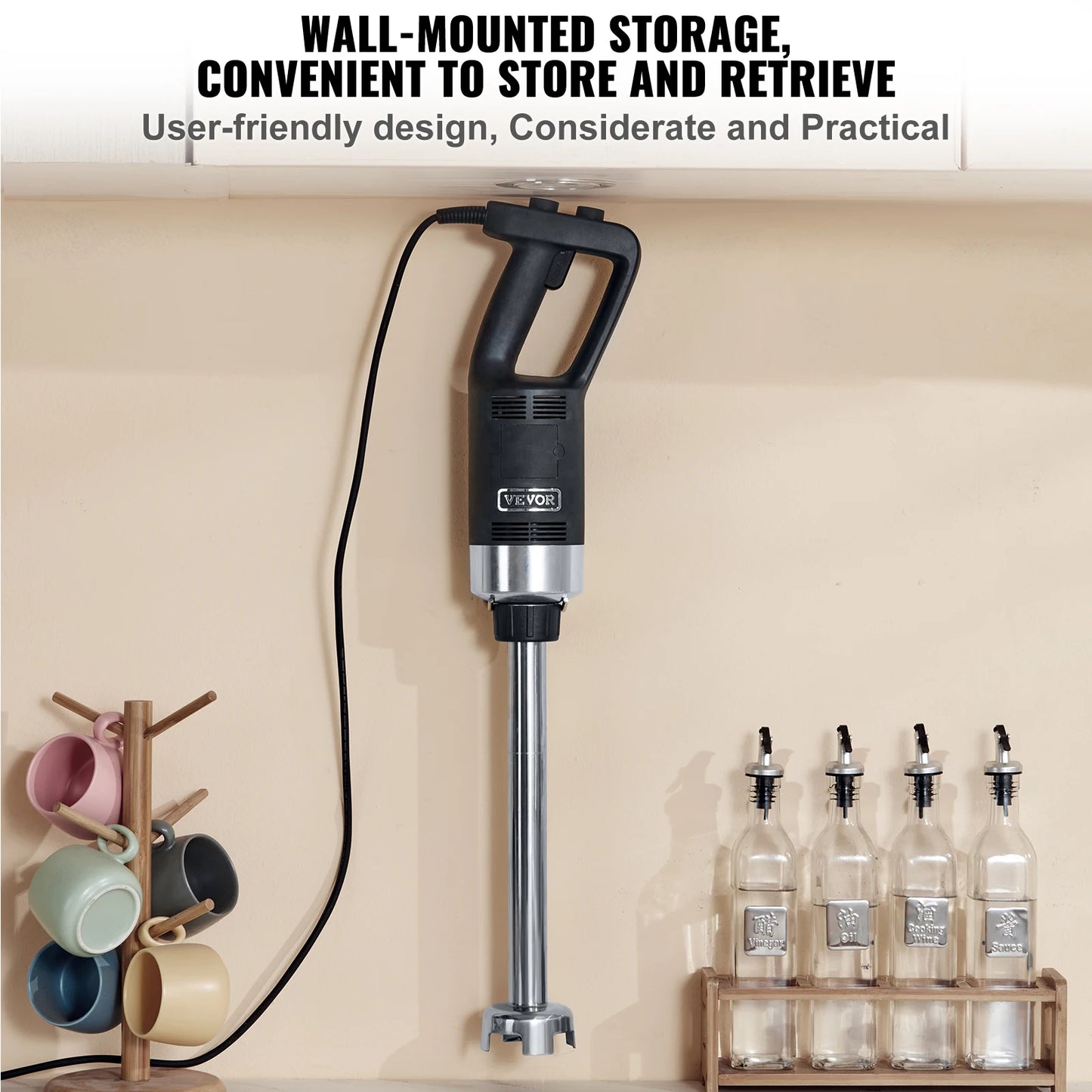 Succebuy Commercial 500W Immersion Blender