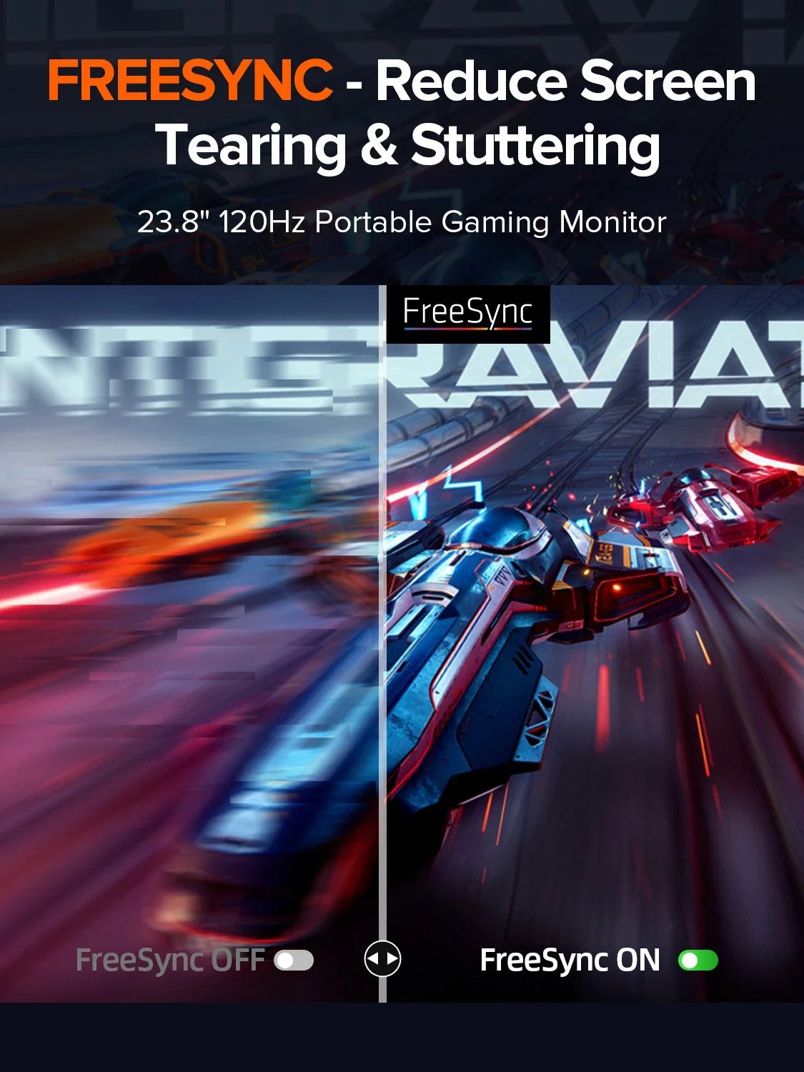 UPFECT QLED Portable Gaming Monitor