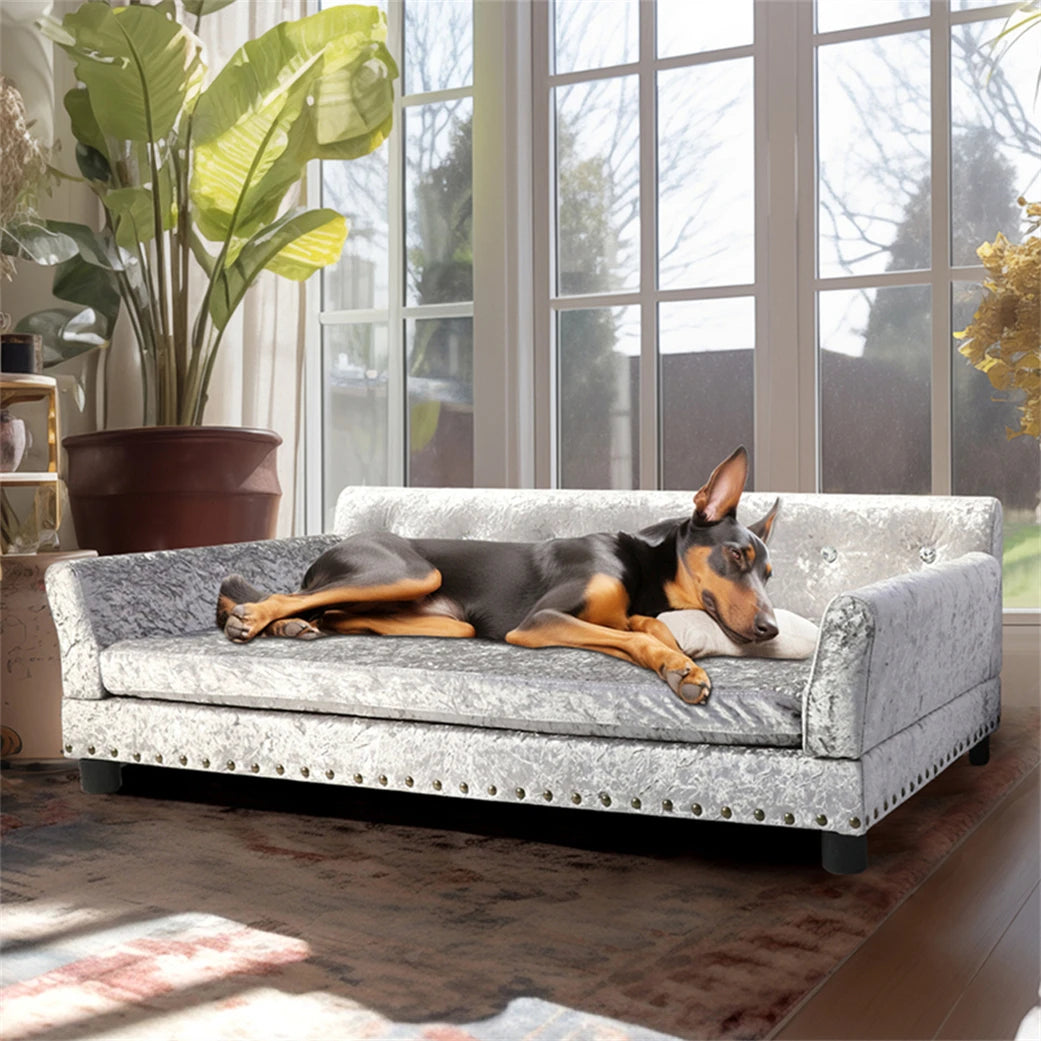 Borwart Heavy Duty Pet Sofa And Raised Dog Bed