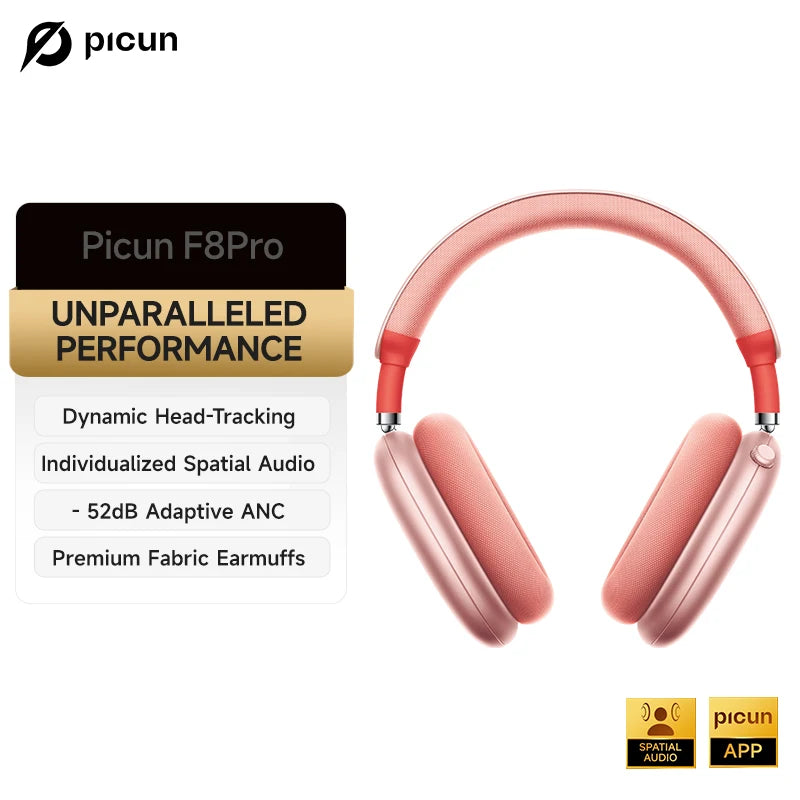 Picun F8 Pro ANC Wireless Headphones