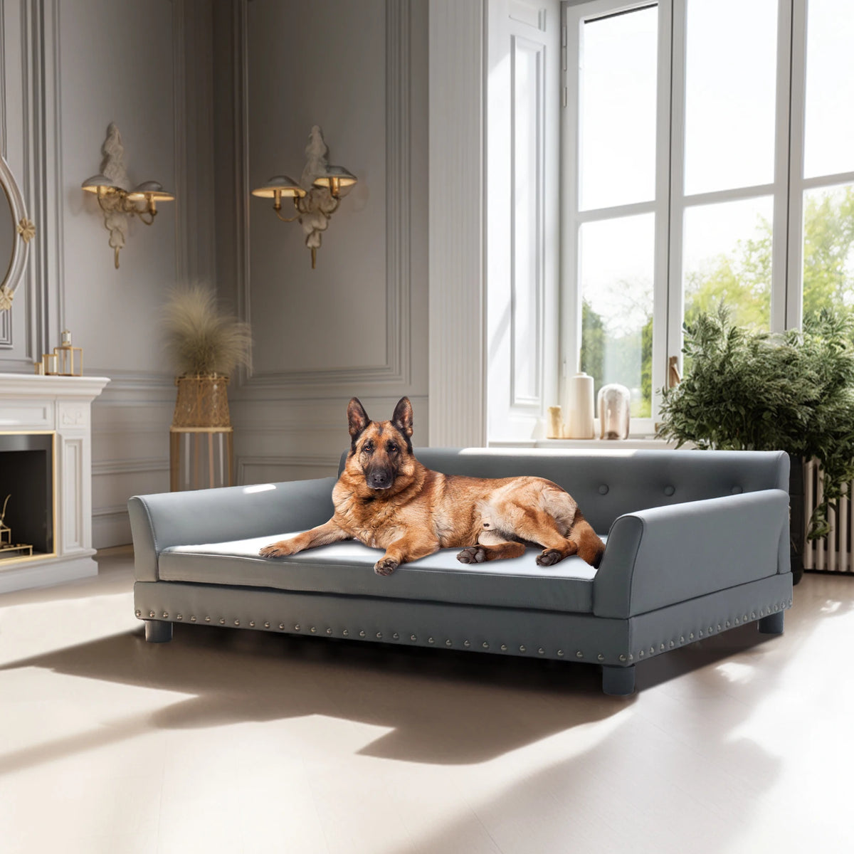 Borwart Heavy Duty Pet Sofa And Raised Dog Bed