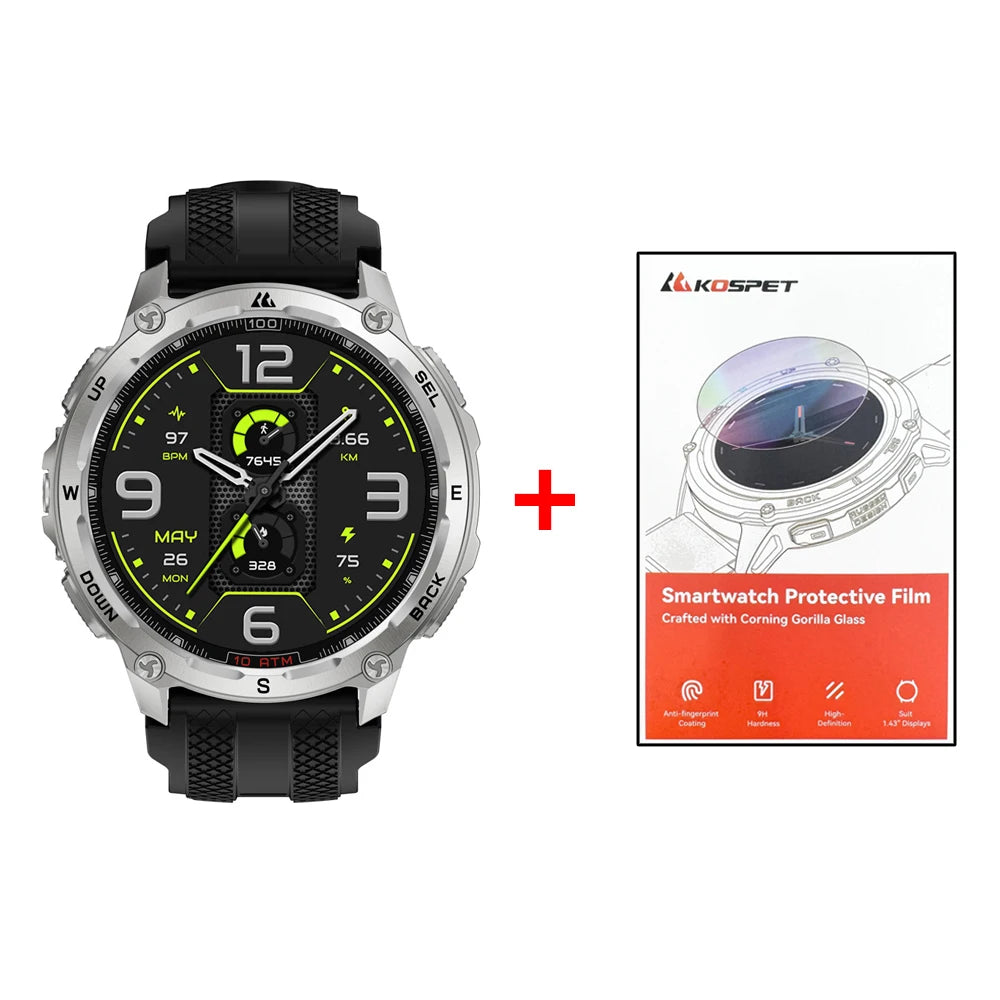 KOSPET Tank T4 Rugged GPS Smart Watch