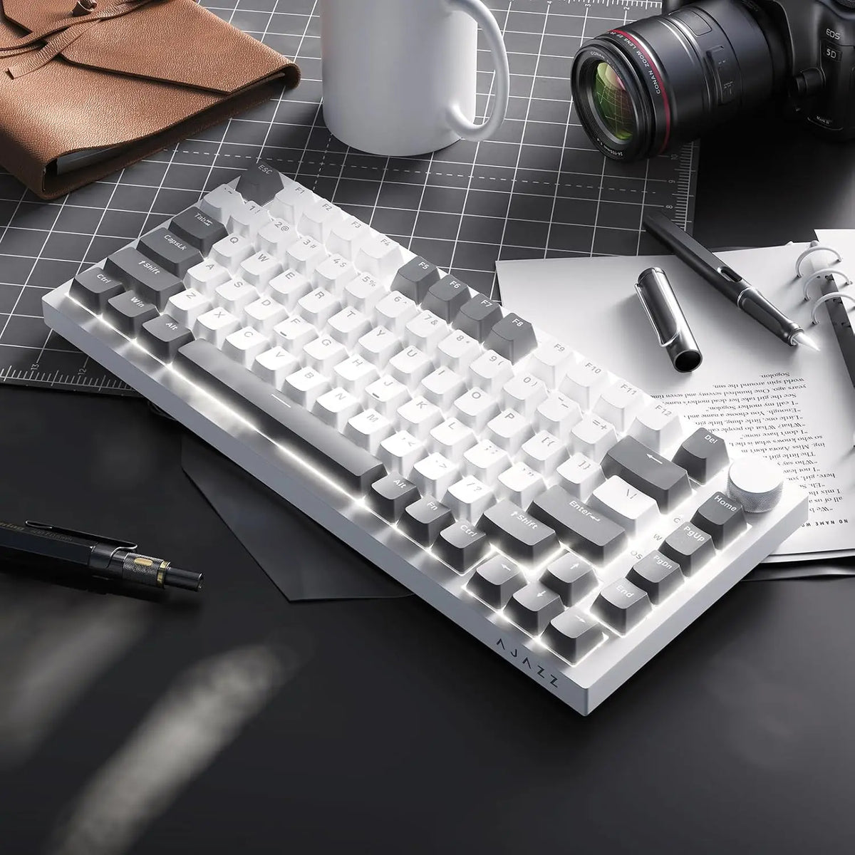 Ajazz AK820 Wired Mechanical Gaming Keyboard