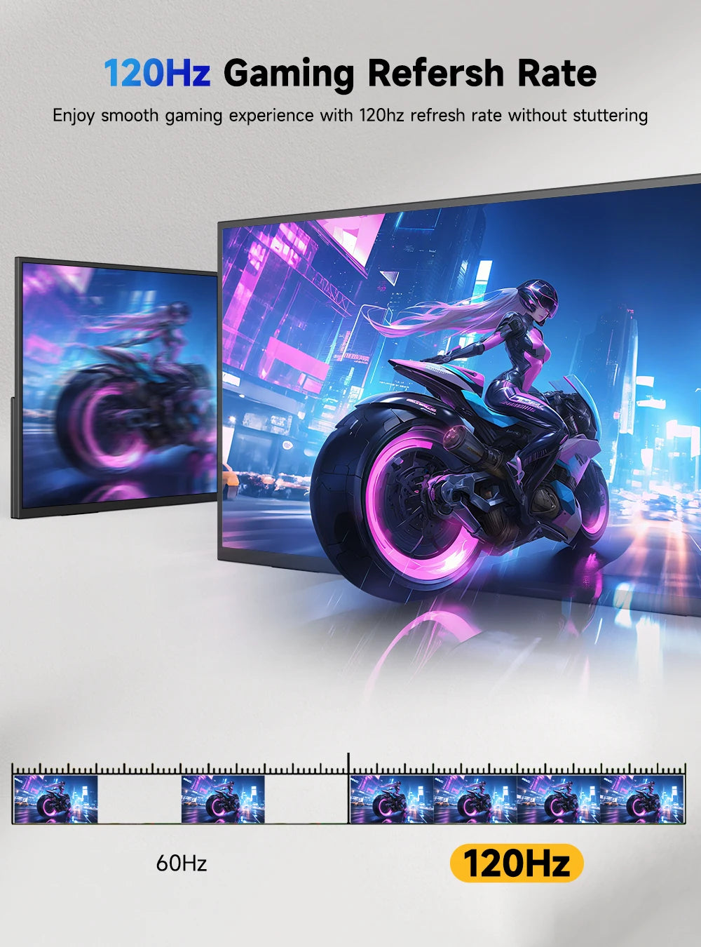 UPFECT QLED Portable Gaming Monitor