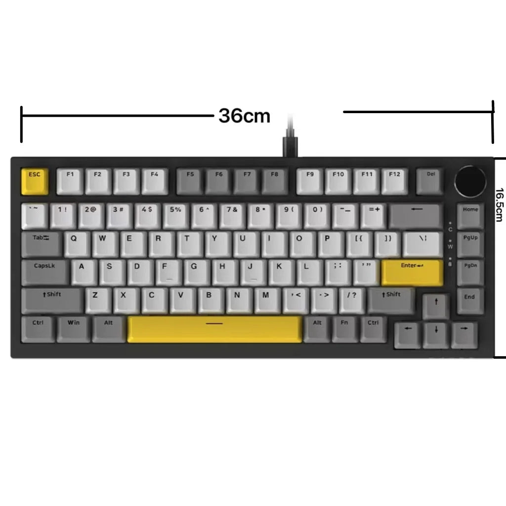 Ajazz AK820 Wired Mechanical Gaming Keyboard