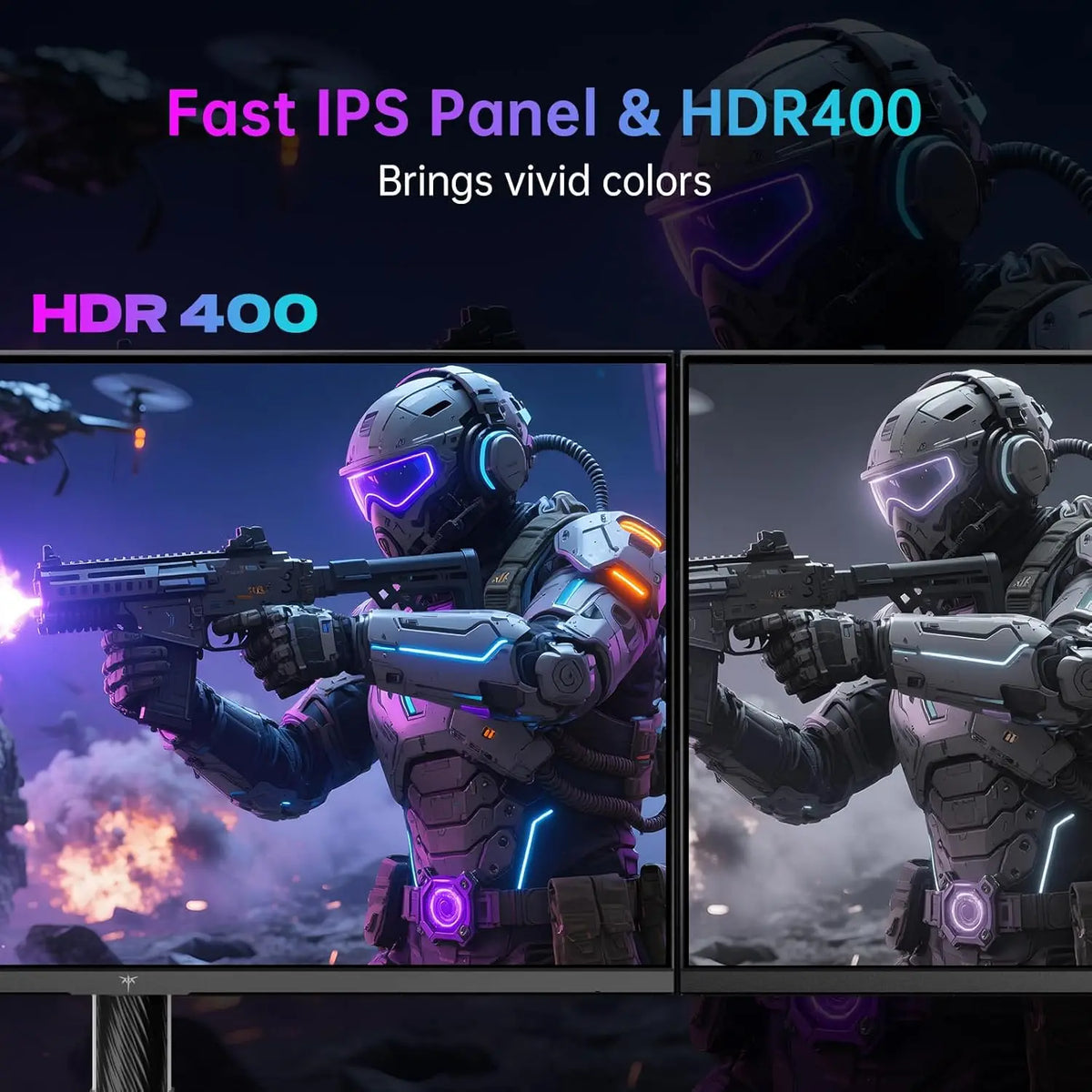 KTC Dual Mode Gaming Monitor Fast IPS Display
