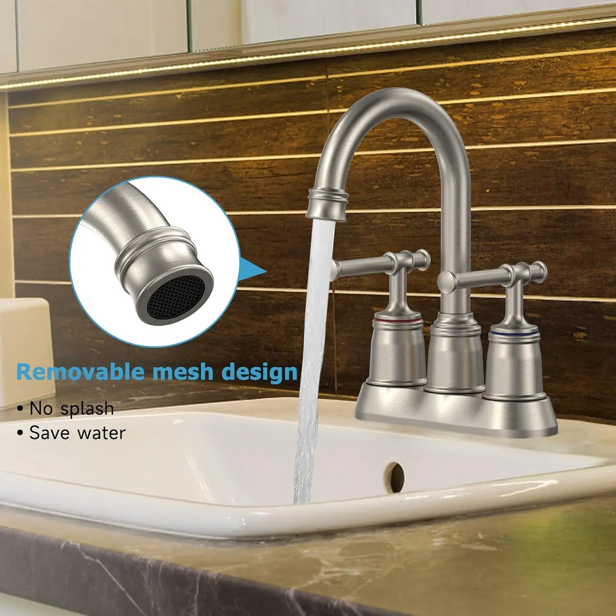 Twister Classic Bathroom Basin Faucet