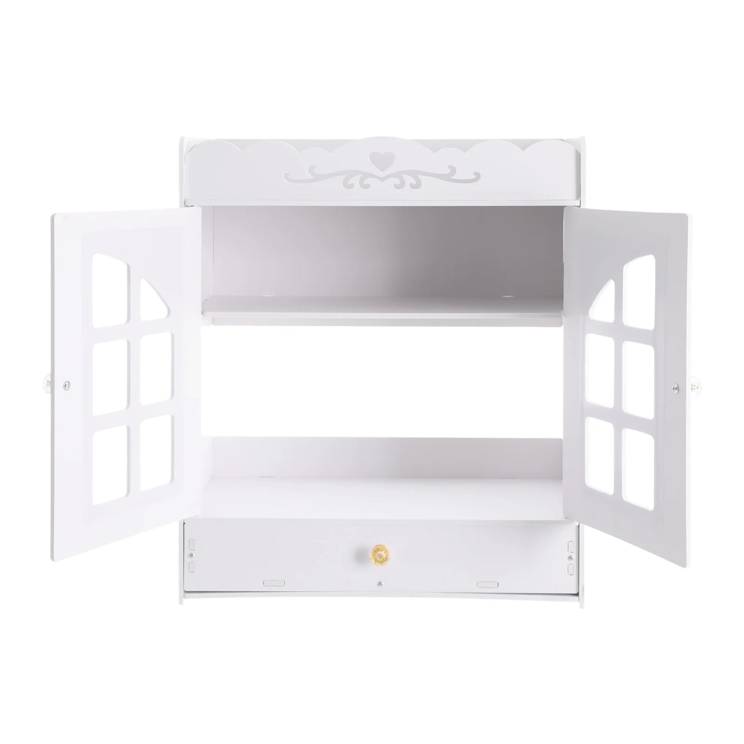 Wall Mount Bathroom Organizer For Toiletries And Cosmetics
