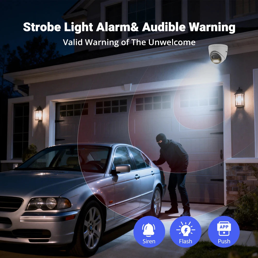 Annke 5MP PoE IP Surveillance Camera Outdoor Indoor