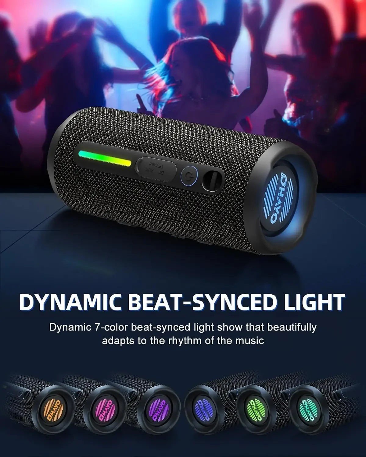 Ortizan 24W Wireless Portable Bluetooth Speaker