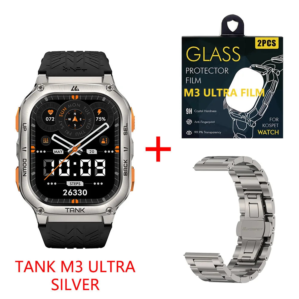 Kospet Tank M3 Ultra GPS Smart Watch