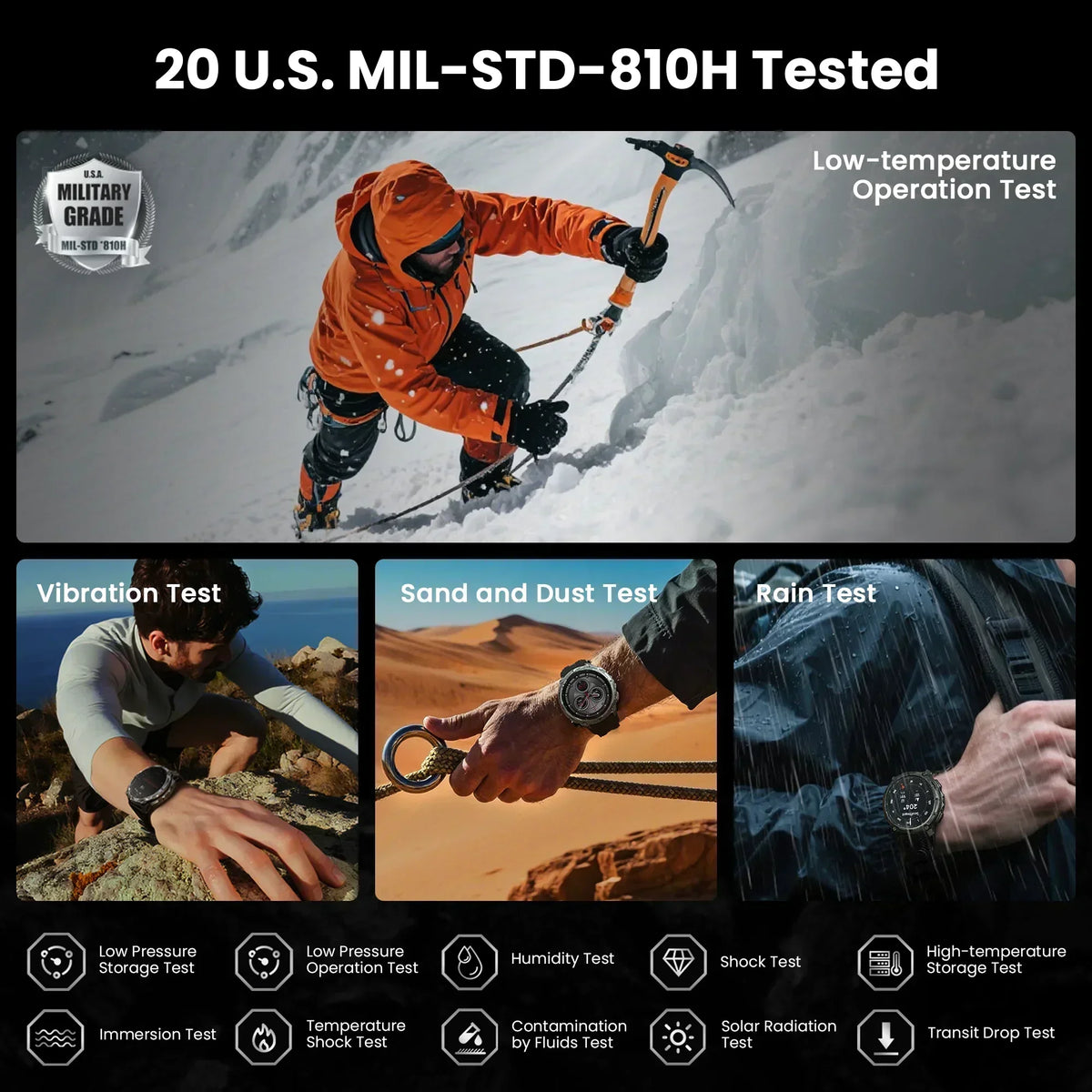 KOSPET Tank T4 Rugged GPS Smart Watch
