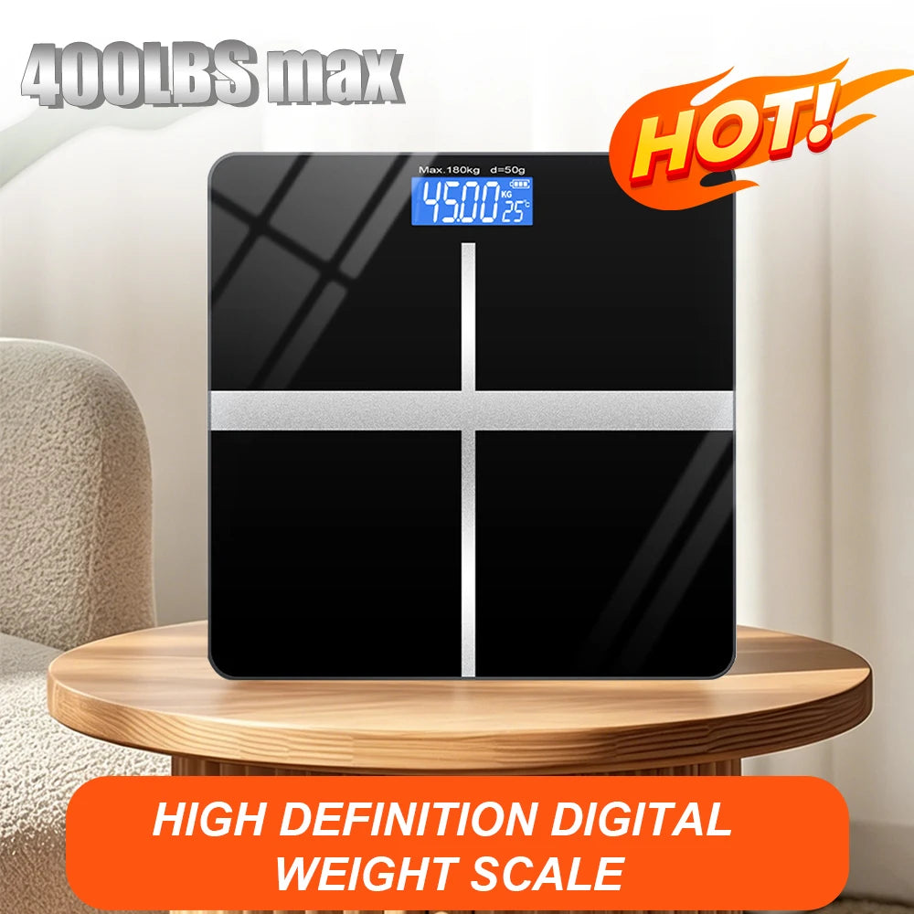 Digital Weight Scale With Room Temperature Display