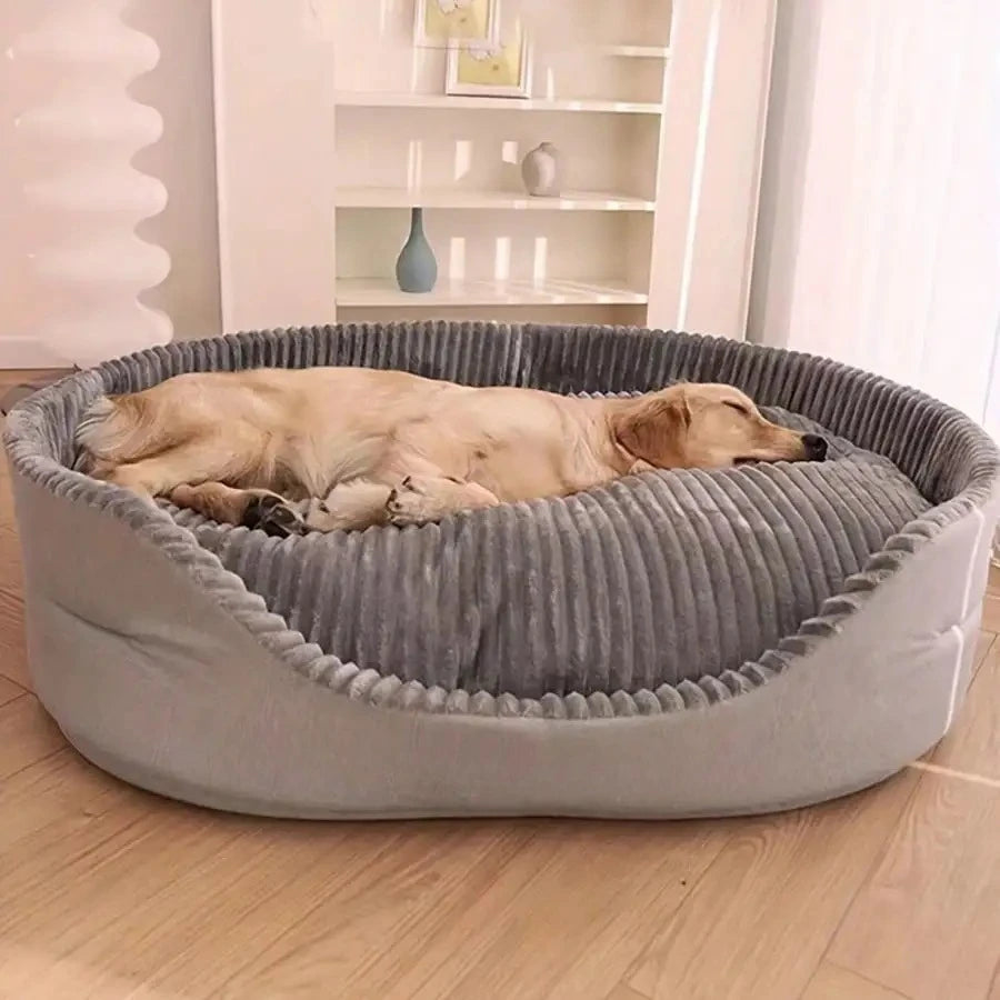 Soft Machine Washable Cotton Pet Bed