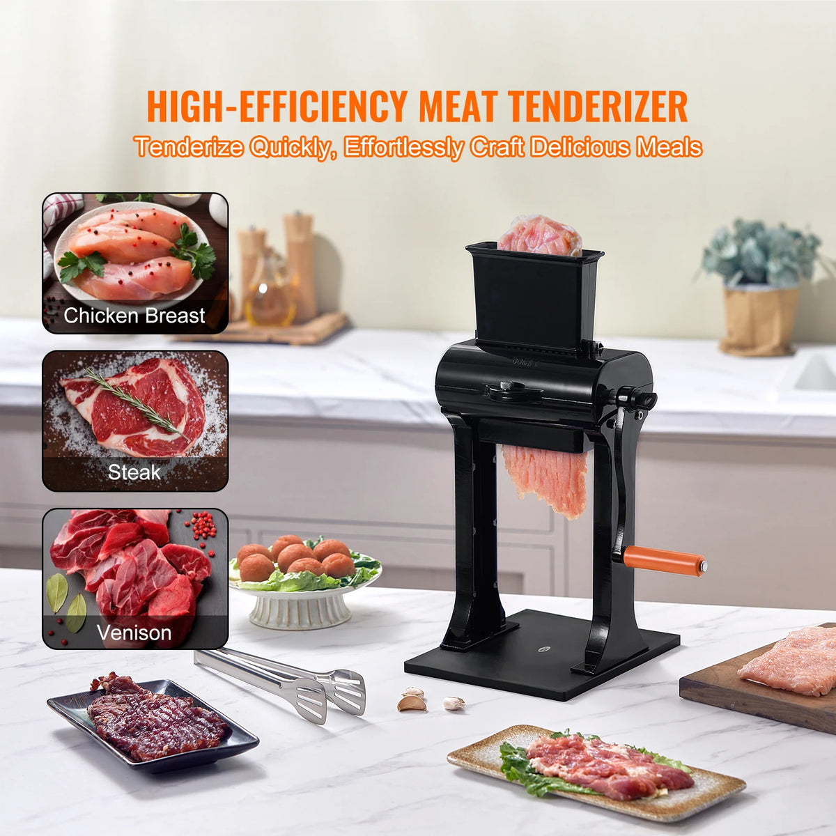 SucceBuy Commercial Manual Meat Tenderizer Machine