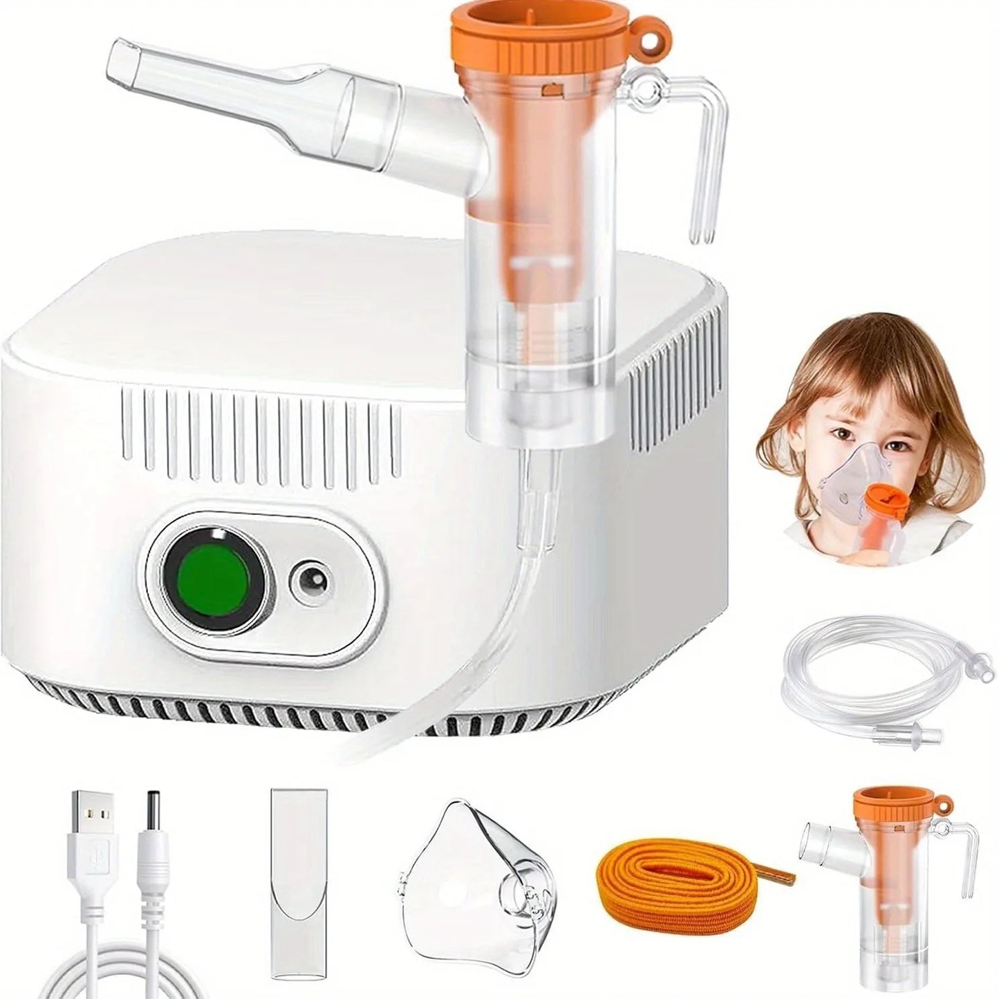 Jitesy Mini Silent Compressor Nebulizer With Mouthpiece