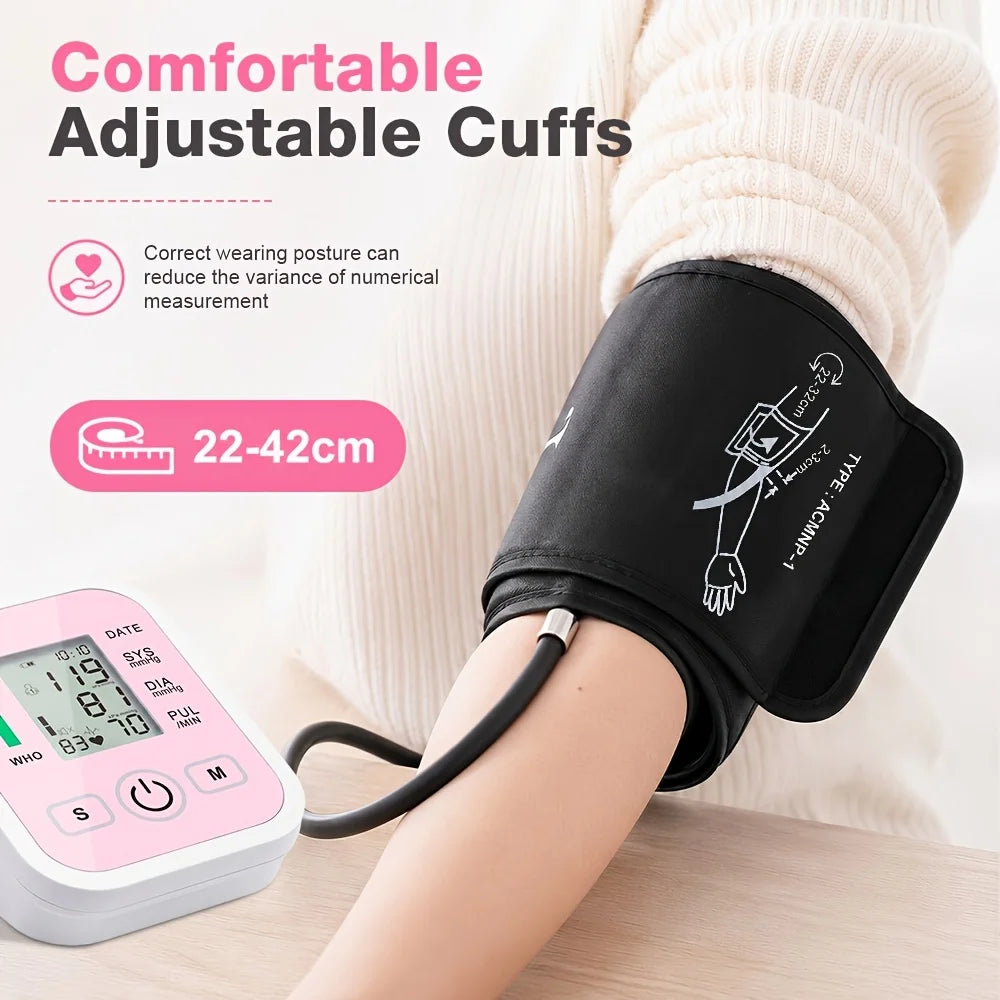 Smart Automatic Upper Arm Digital Blood Pressure Monitor