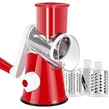 Multi Drum Hand Crank Rotary Vegetable Cutter