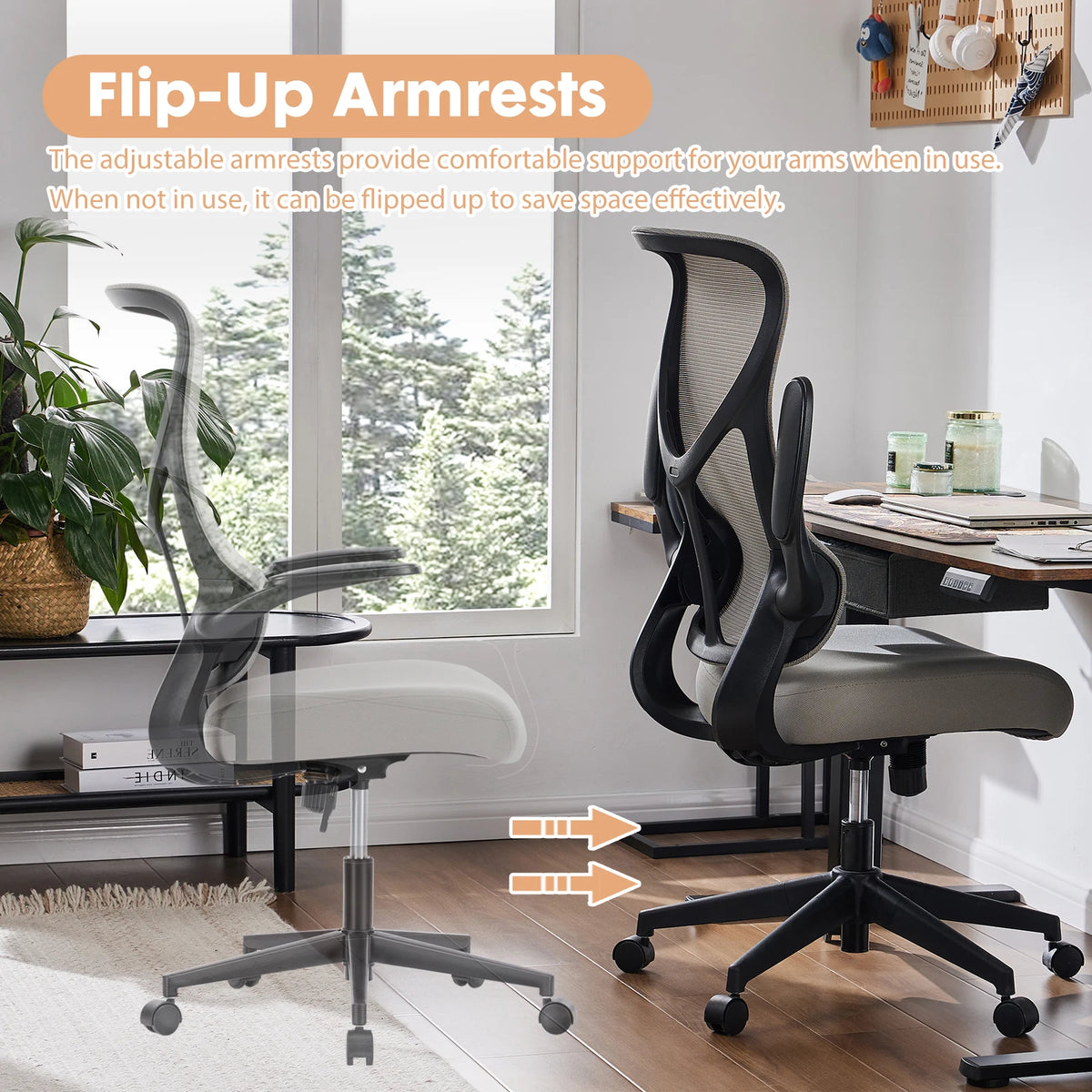 JHK Ergonomic Mesh Office Chair With Lumbar Support